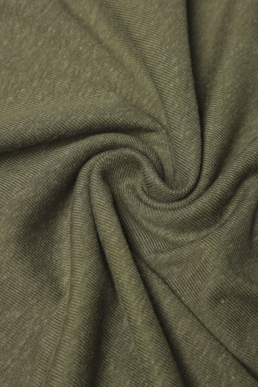 TENCEL linen blend stretch rib knit fabric close-up with twist detail and smooth dry touch for summer knitwear.