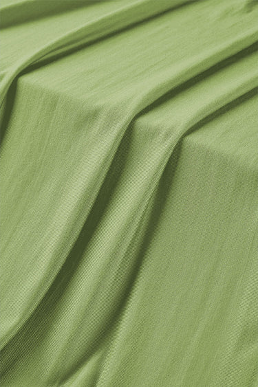 Cloudure Lyocell stretch rib knit fabric close-up with surface drape detail and smooth hand feel for modern knitwear and casual tops.