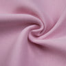 Polyester cotton spandex double piqué knit fabric close-up with twist detail and structured texture for activewear and performance-inspired casual garments.