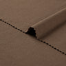 Rayon nylon blend stretch rib knit fabric close-up with edge structure detail and soft dry touch for everyday garments.