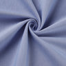 Cotton polyester stretch double knit base fabric close-up with twist detail and smooth texture for layering garments and casual styles.