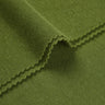 Merino cashmere blend mousse knit fabric close-up with edge structure detail and soft micro-fleece texture for casualwear.